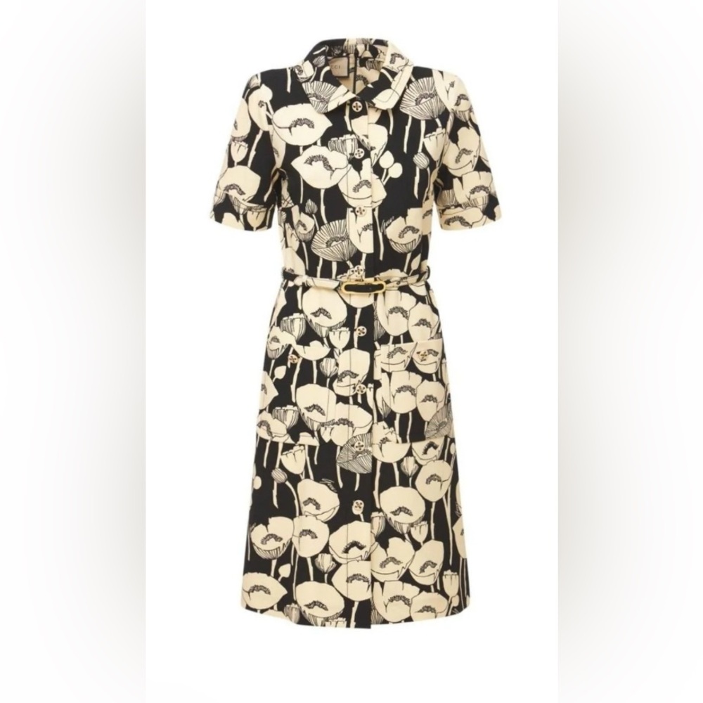 Gucci Poppy Flowers Dress Great condition